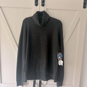 Kuhl Charcoal grey Turtleneck hi-low Sweater